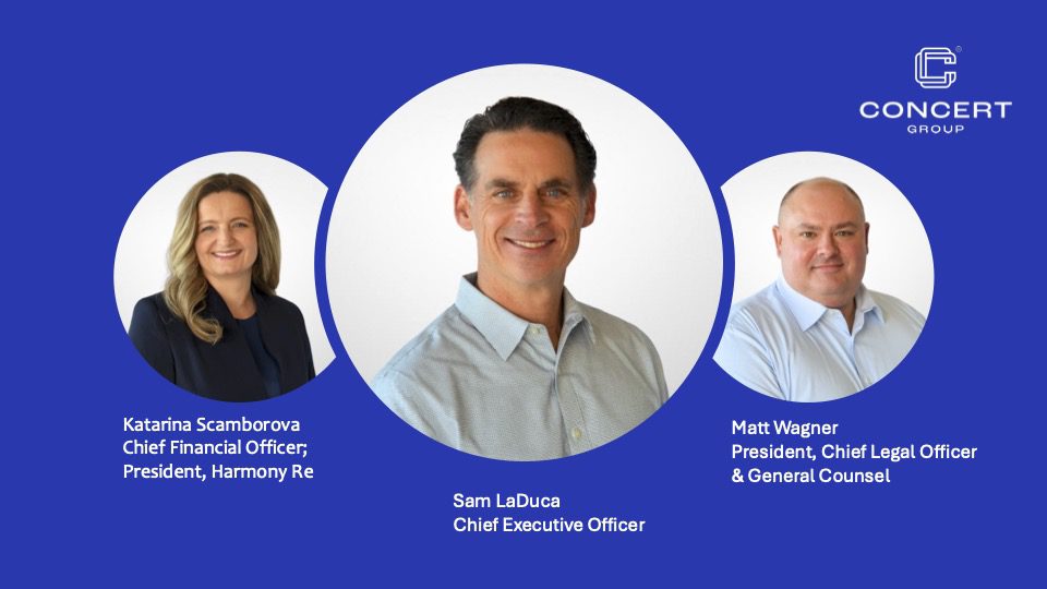 Riding a Wave of Momentum, Concert Group® Unveils Its Succession Plan: Sam LaDuca as CEO; Matt Wagner as President; Katarina Scamborova as CFO